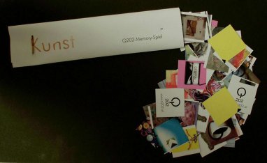 Q202­-Memory­-Spiel. Wurde viele Jahre im von Herrn Sommer geführten Cafe Sperlhof als eines der hier hunderten Brettspiele gespielt.  