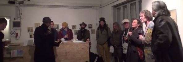 Q202-AtelierRundgang 2016, ApreArt im Kunstkanal, mit Bildversteigerung und Bild das keiner wollte.
